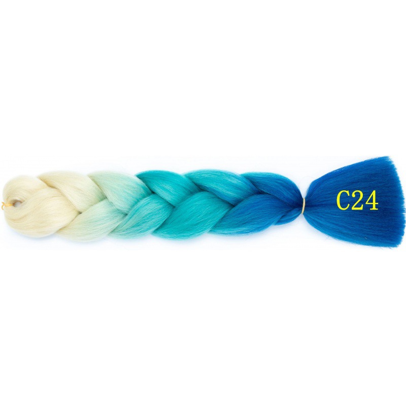 Extensiones de trenzas jumbo de 24 pulgadas, cabello sintético para trenzar