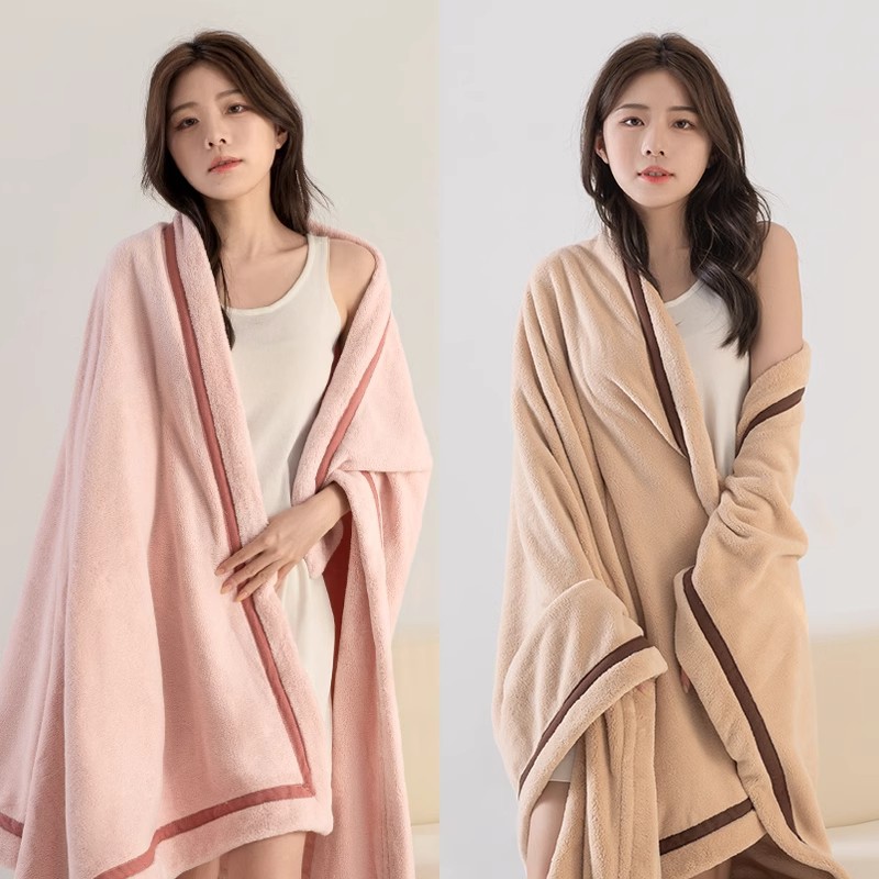 Coral fleece bath towel female factory wholesale class a large bath towel than cotton absorbent quick-drying thickened large household wrapping towel