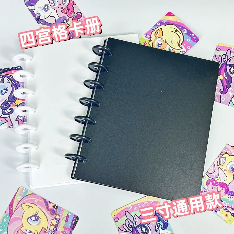 Грибная пряжка Card Book Four Gongge 3-дюймовый альбом для хранения звездных альбомов