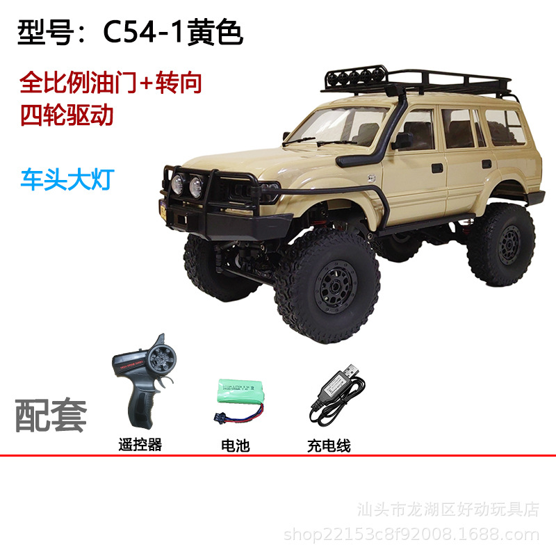 Auto RC 1:16 Modelo Crawler Toyota Land Cruiser