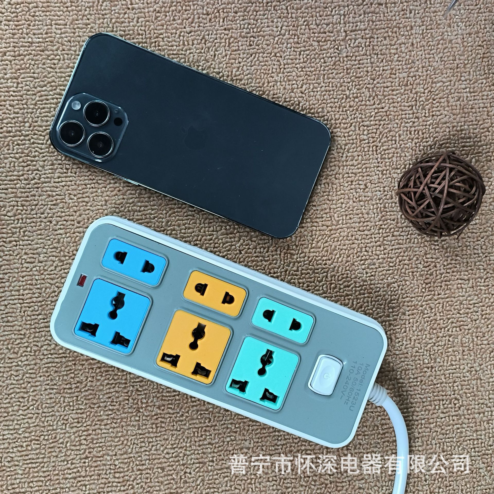 1523 # 1524 # 1525 # nueva placa de enchufe con lámpara indicadora enchufe de agujeros múltiples enchufe de comercio exterior