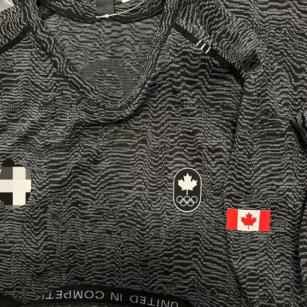 Lu's Same Style Canadian Limited Edition Autumn and Winter Half-Zip Urban Outdoor Sports Base Layer Sweatshirt Men's Sweatshirt
