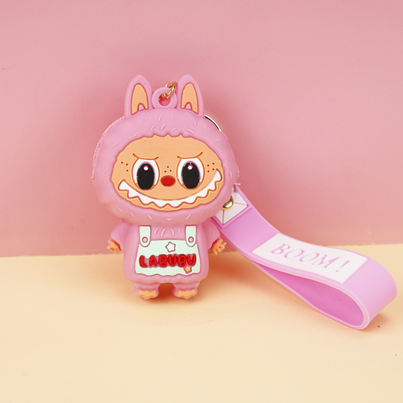 メーカーが生産するネズミ駆除パイオニアラブブキーホルダーペンダントシリコンバッグかわいい子供用小銭入れ|undefined