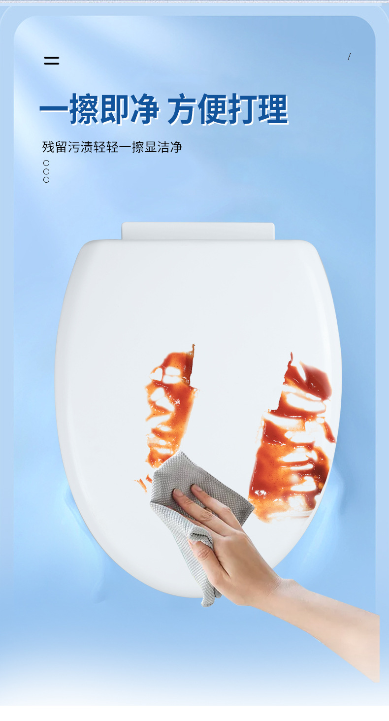 Wholesale toilet seat covers, household thickened universal toilet seats, old-fashioned toilet seats, UVO type toilet seat covers Item Picture