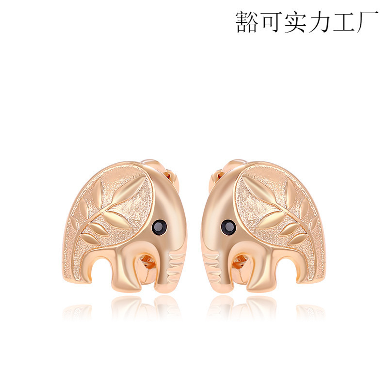 旭平外贸跨境个性耳圈耳扣欧美夸张耳饰女气质锆石耳环夏季高级感|undefined