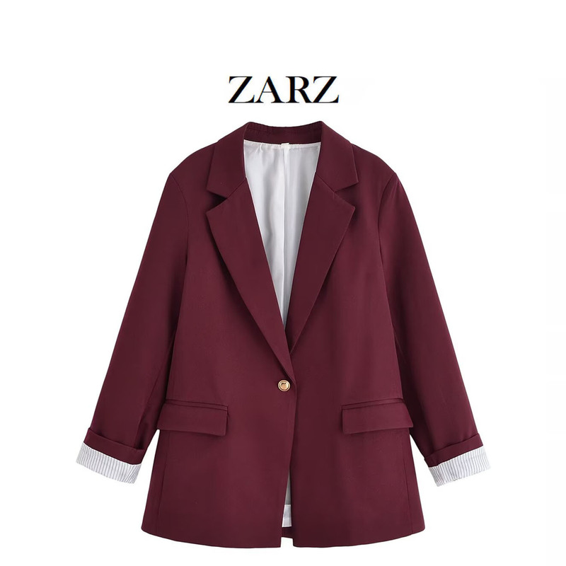 Zarz Homemade European and American Style New Women's Clothing Fashionable Printed Trouser Suit Jacket 8195336 Zarz Homemade European and American Style New Women's Clothing Fashionable Printed Trouser Suit Jacket 8195336