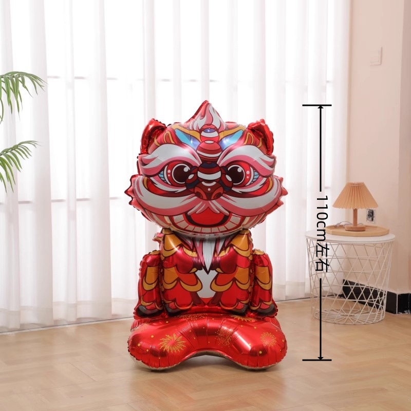 입체적인 스탠딩 사자 각성 에어 1