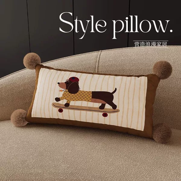 Striped Skateboard Achang Light Brown