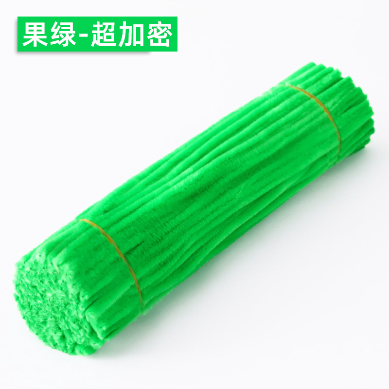 Kit de manualidades DIY con palitos retorcidos de un solo color, palitos retorcidos de chenilla coloridos, palitos retorcidos de chenilla densos al por mayor. image 35