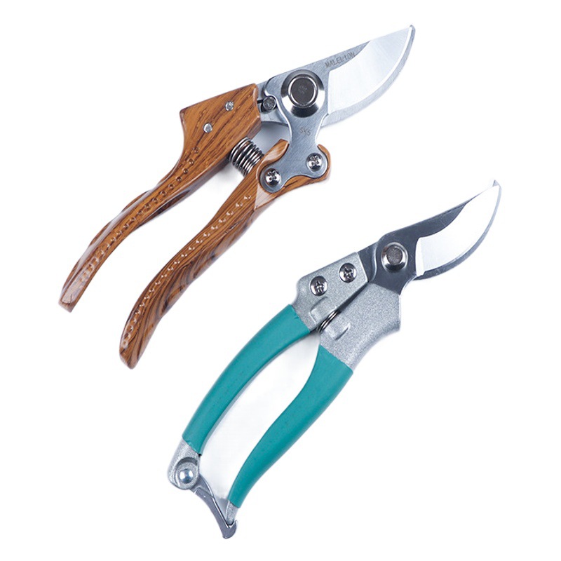 Fábrica de tijeras florales al por mayor de acero SK5 de alta gama tijeras de podar cinta Tijeras de jardinería Tijeras de poda Suministros de huerto