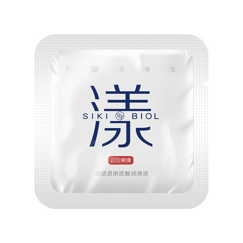 transparent water-soluble lubricant with hyaluronic acid