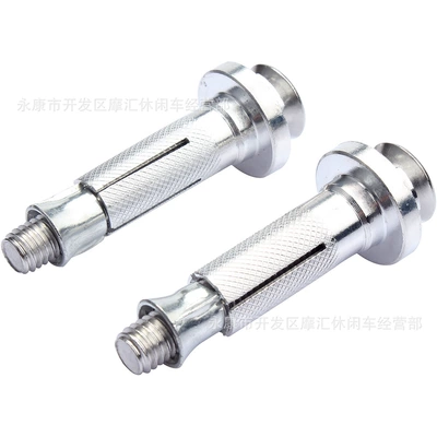 Off-road motorcycle street bike ATV four-wheel ATV accessories handlebar hand guard windshield installation expansion screw accessories
