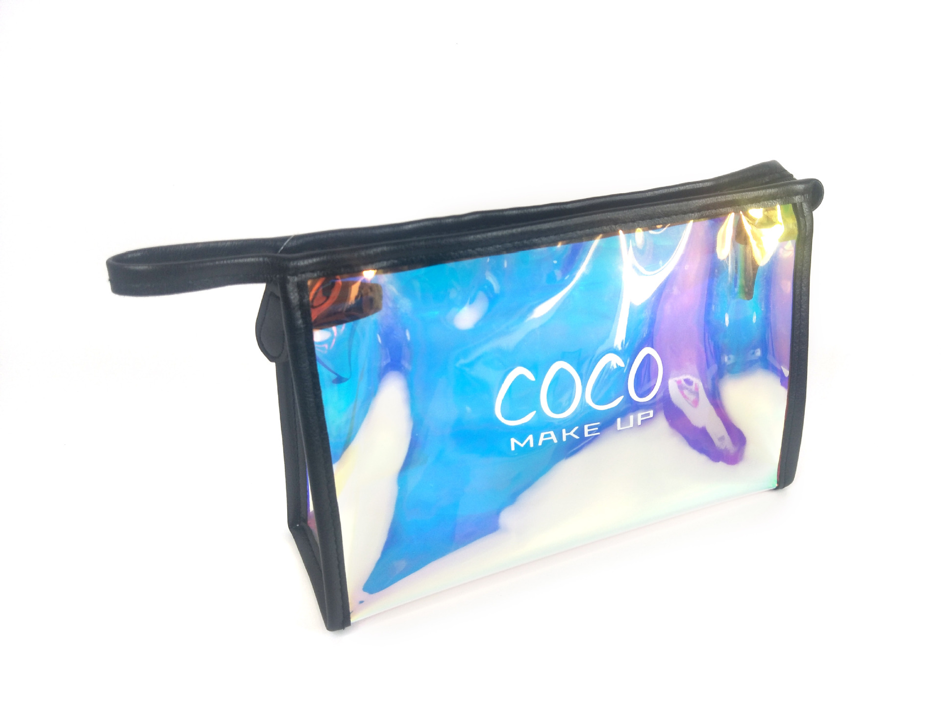 Nuevo bolso de las mujeres de moda todo fósforo monedero colorido láser mini bolso de la jalea transparente