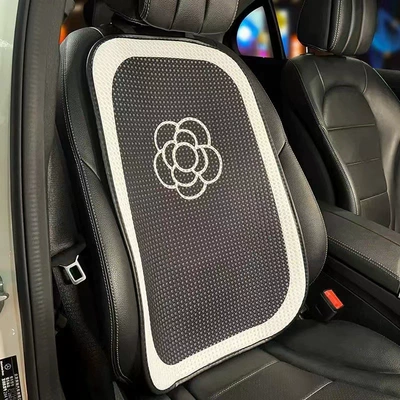 seat neck pillow lumbar support Headrest - honeycomb-camellia-backrest