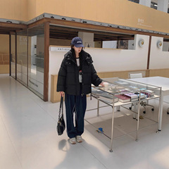 2025面包服小个子短款羽绒棉服女韩版学院宽松秋冬季保暖外套棉袄