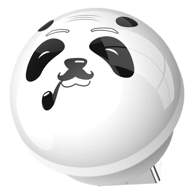 USB-ночник Смайлик панда голос ночник защита глаз Изменение цвета Английский Интеллектуальный голосовой свет цвет Голосовое управление светом