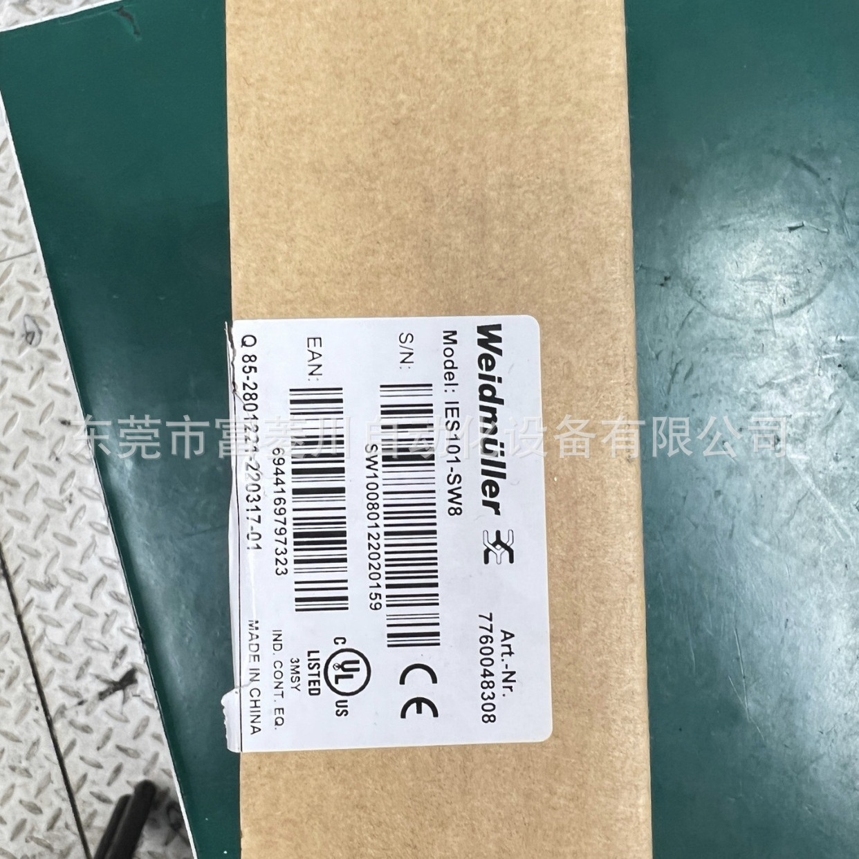 魏德米勒IES101-SW8工业交换机IE-SW-VL08MT-8TX V2.0.0电源议价