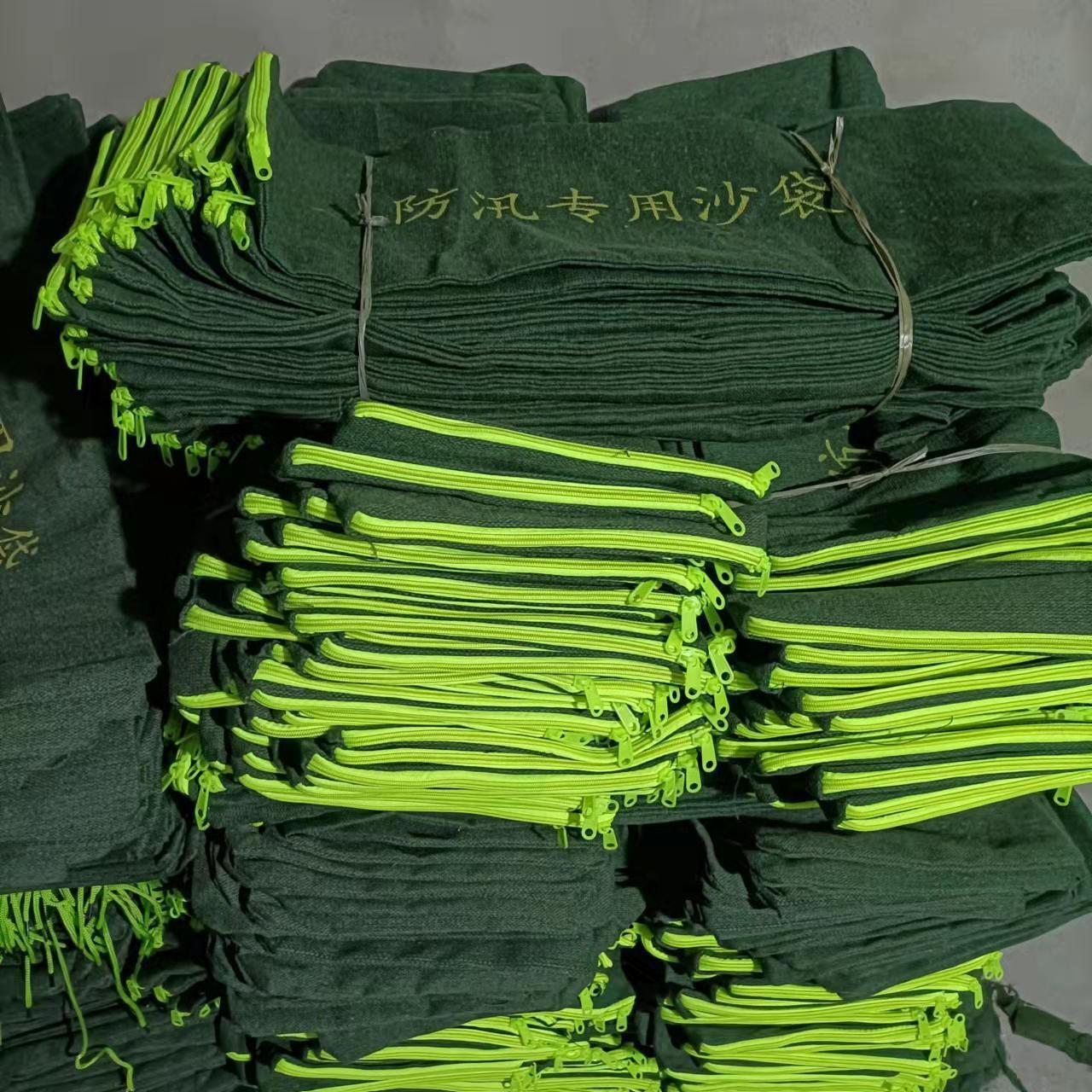 厂家批发拉链防汛沙袋 装沙方便快捷防洪防汛物业挡水防汛沙袋包