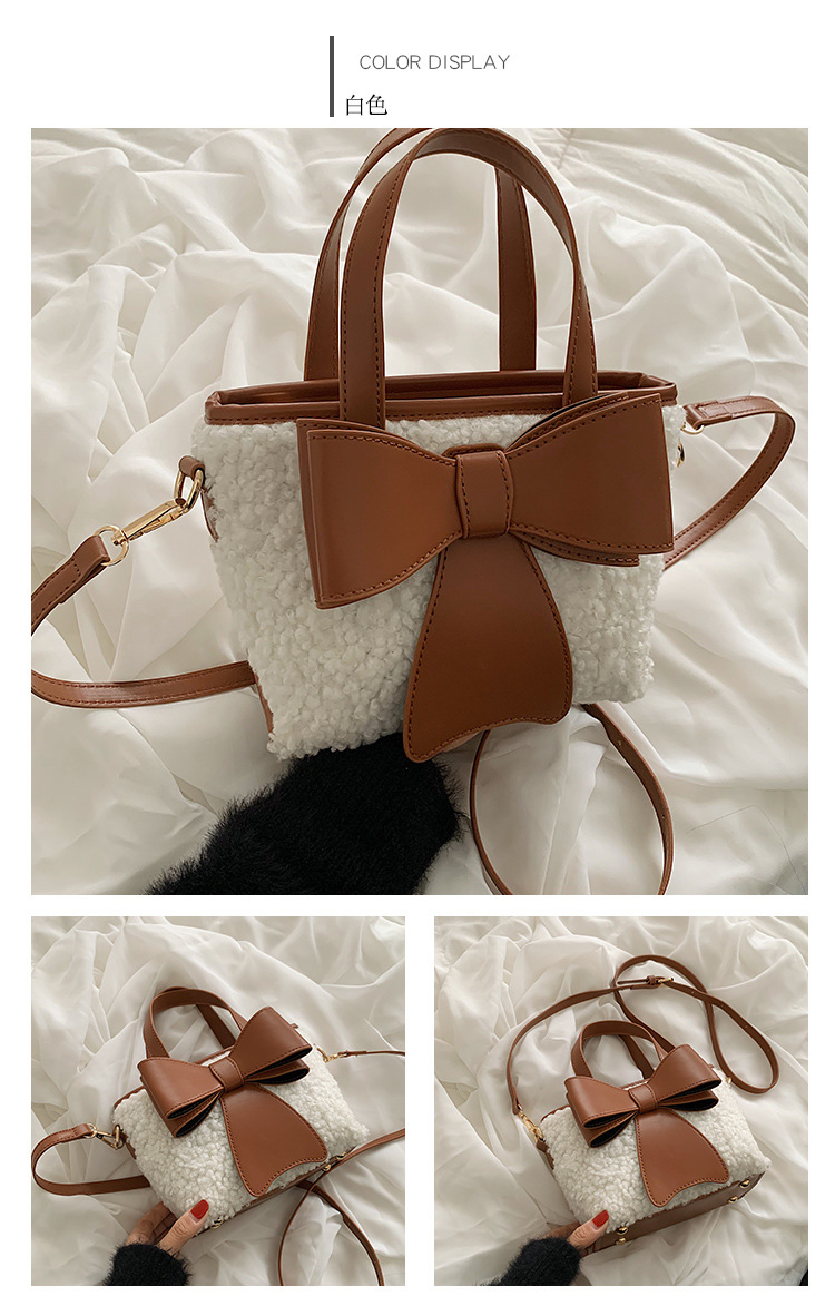 Autumn and Winter Best Selling Bag Womens Bag 2021 New Niche Plush Crossbody Bag Fur Bag Fashion Portable Bucket Bagpicture16