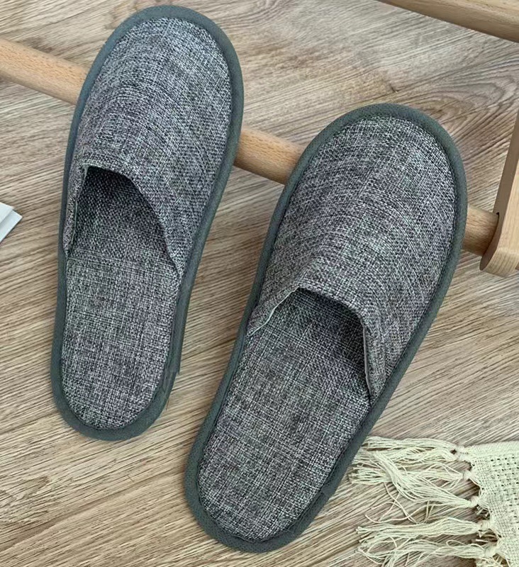 Encrypted linen gray one bag