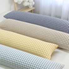 新款水洗长条抱枕女生睡觉枕头侧睡可拆洗夹腿睡觉抱枕厂一件批发