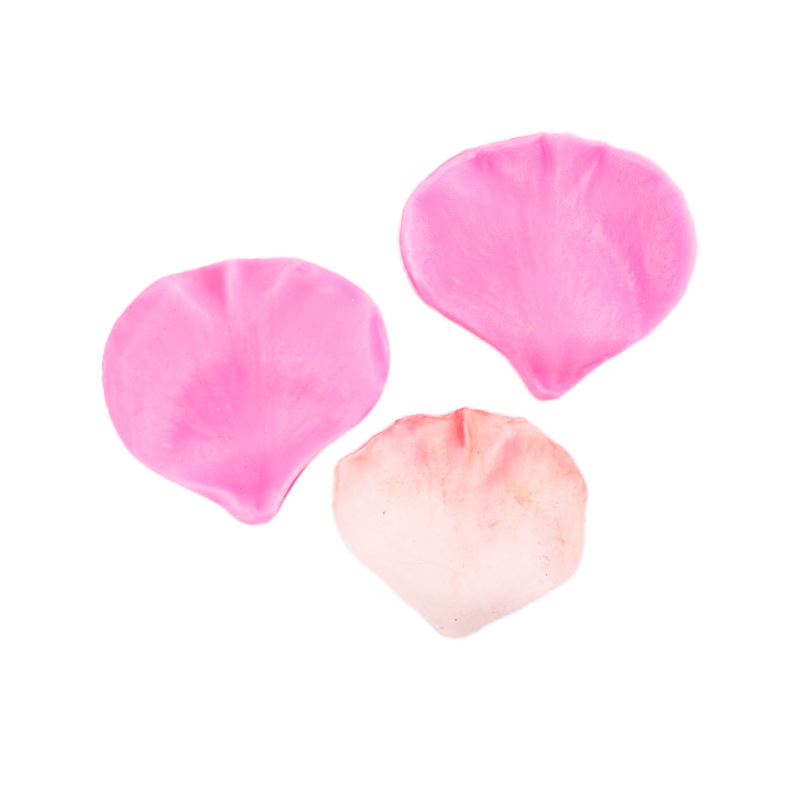 Hojas pétalos de rosa fondant molde de silicona peonía simulación flor AI su azúcar textura de doble cara azúcar flor molde de silicona