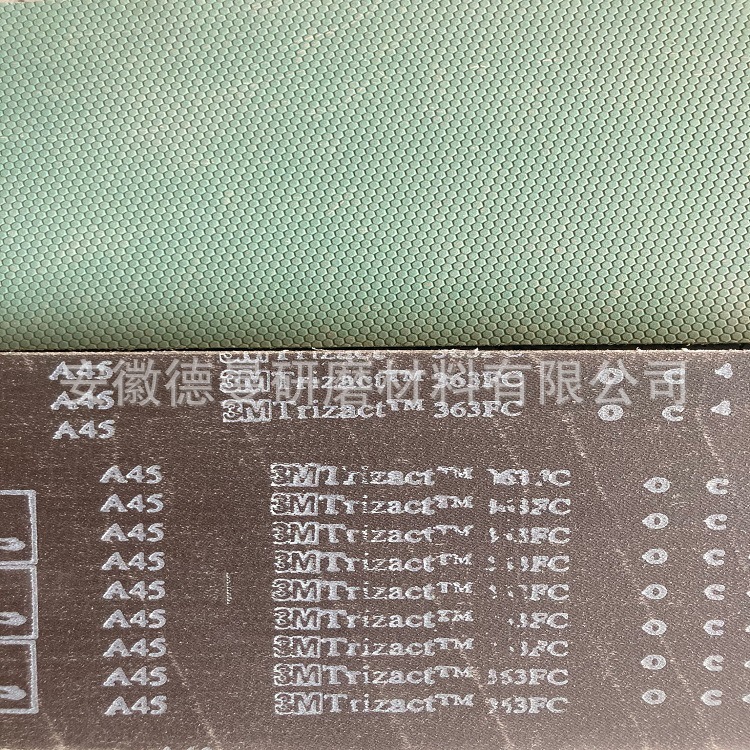 3M Trizact 363FC金字塔砂带A45 金属外圆镀铬无心磨打磨砂带