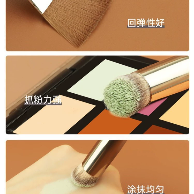 Косметическая коррекция Concealer 170 foundation brush 270 concealer brush скошенная головка soft and thin makeup tool soft bristles do not eat powder