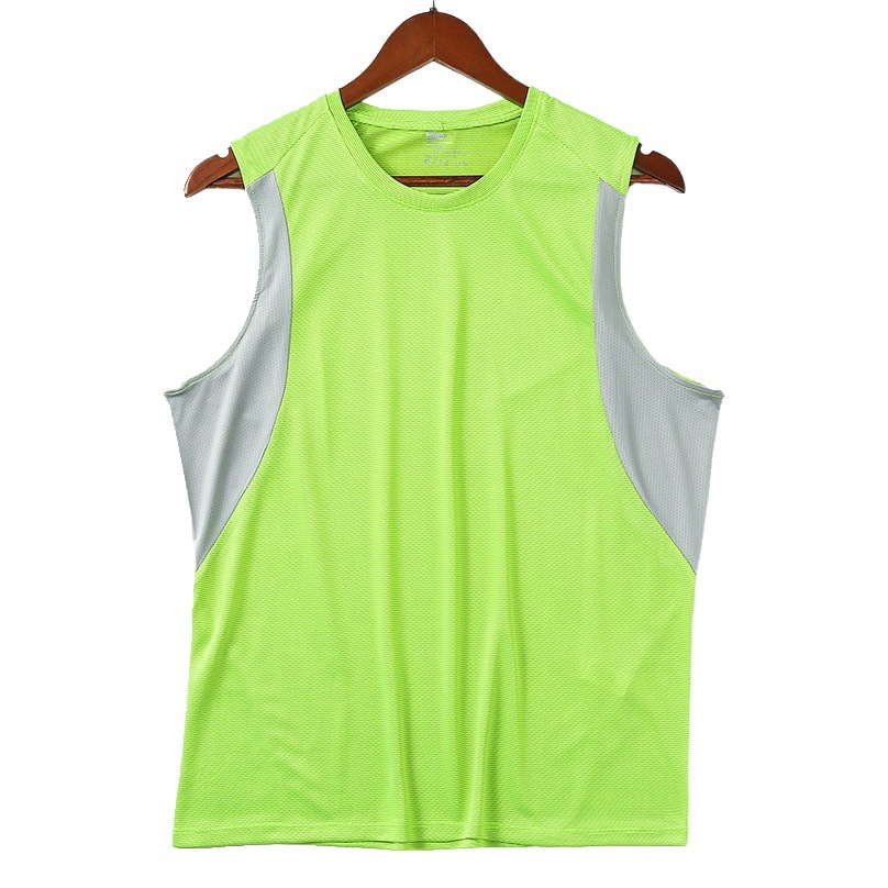 Spring and Summer Quick-Drying Vest for Men, Casual Outdoor Fitness Marathon Running Basketball Training Sports Men's Breathable Quick-Drying Vest