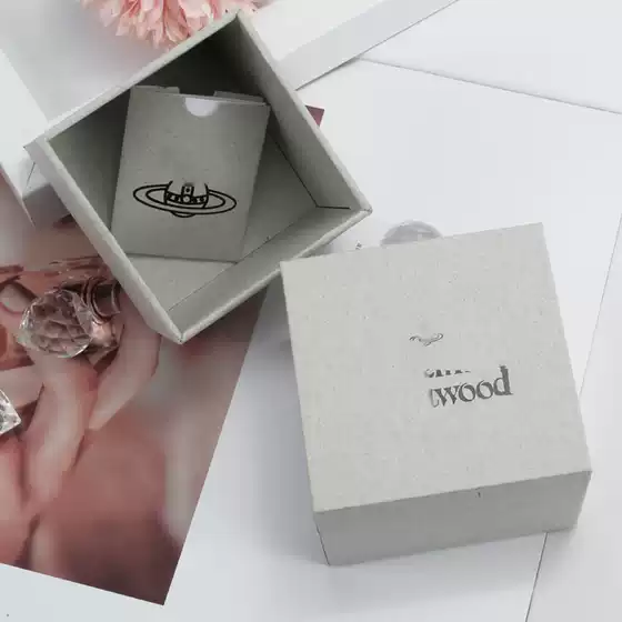 Packaging Box, New Saturn Planet Ring Box, Necklace Box, One-Piece Gift for Dropshipping