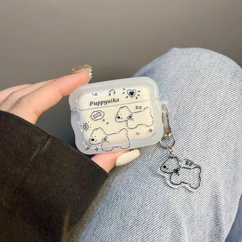 Graffiti línea para perros AirPods3 auriculares AirPodsPro2 auriculares Bluetooth inalámbricos image 2