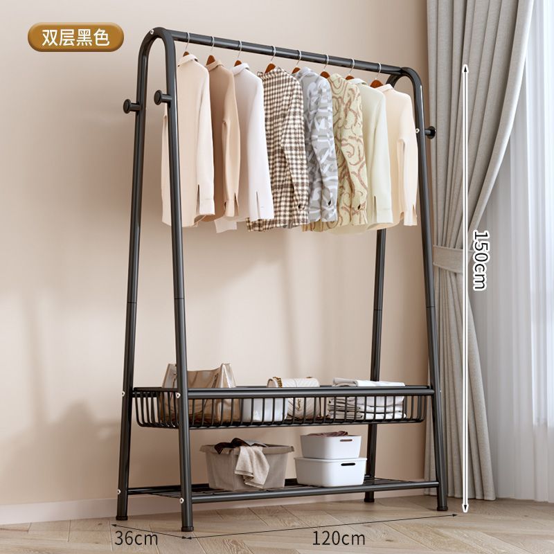 [새롭게 업그레이드된 수납바구니] 더블레이어+후크 - 블랙 120cm [더블레이어+후크] ✦ ✦