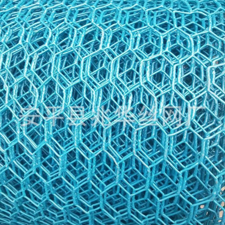 热镀锌 包塑拧花网 六角网鸡鸭防护养殖网电厂锅炉管道保温铁丝网