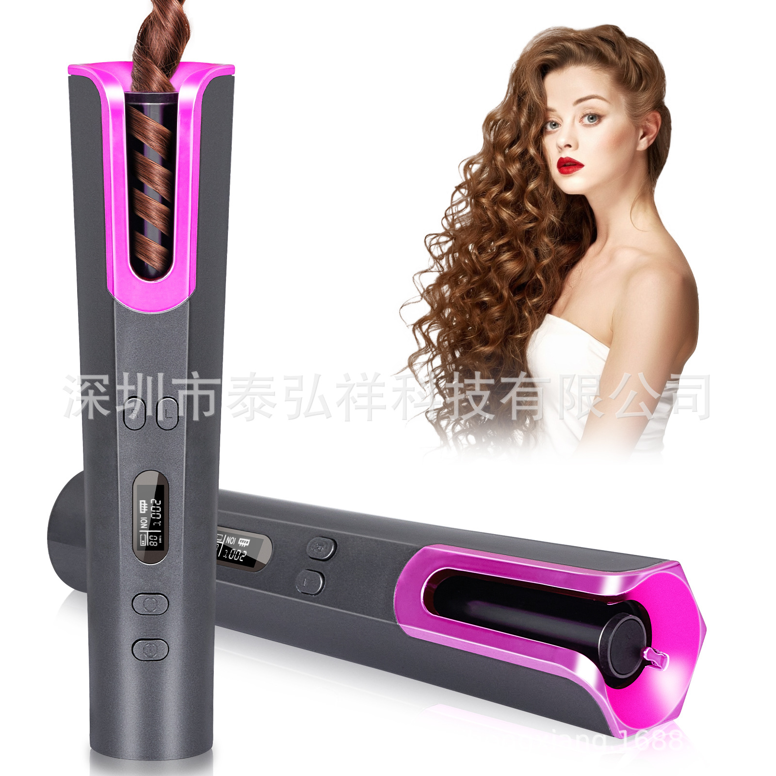 小型全自动卷发棒大卷大波浪防烫不伤发usb充电无线懒人卷发器