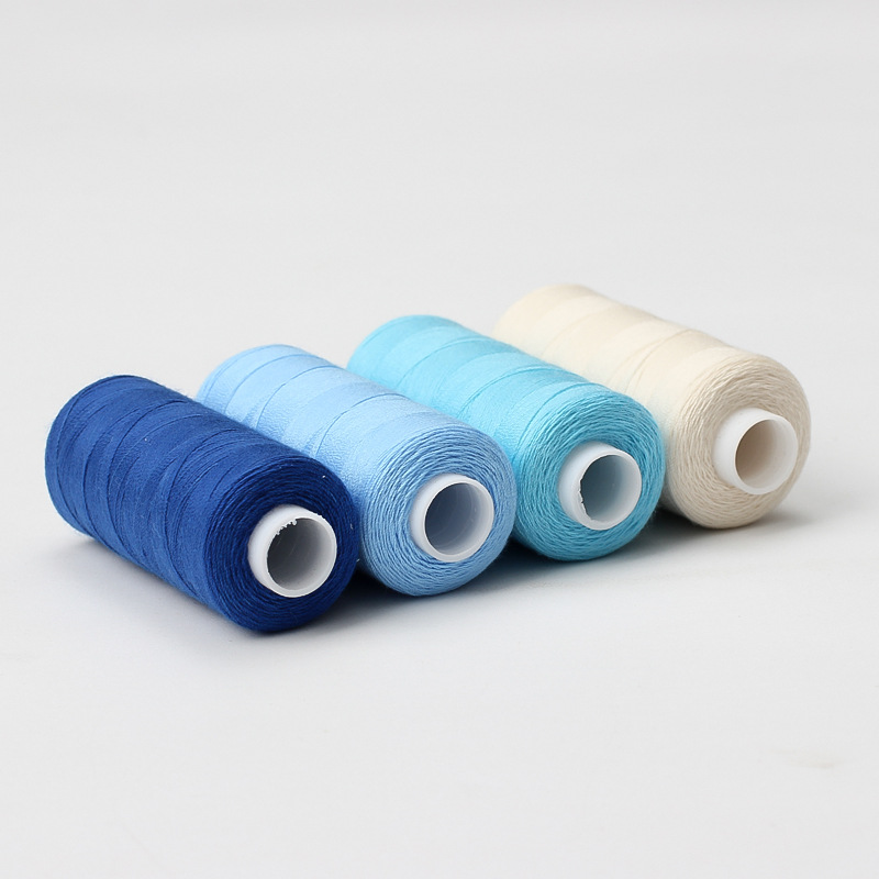 Juego de Hilos de Coser 402 y Bobinas de 36 Colores 400 Yardas de Poliéster para Costura Manual