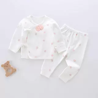 初生宝宝和尚服0-6月婴儿衣服纯棉春秋新生儿内衣套装卡通婴童