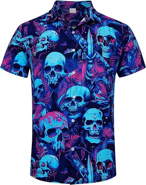 Venta caliente transfronteriza europea y americana, linda mascota gato estampado 3D, camisa hawaiana de manga corta con botones sueltos en la calle principal para hombres