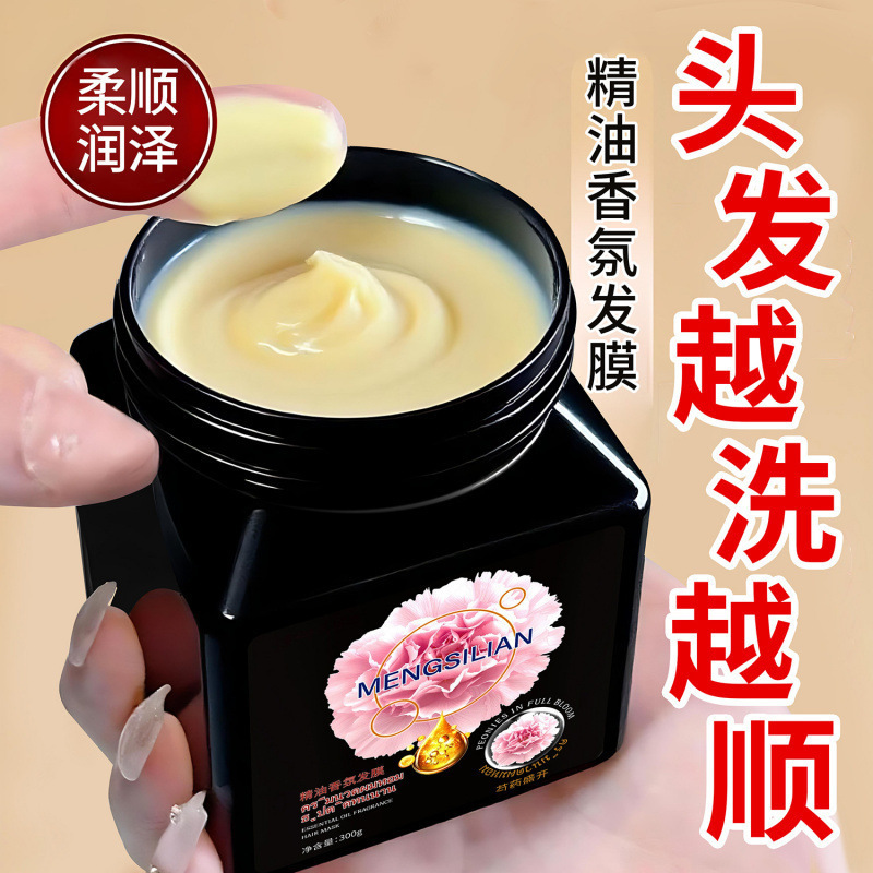 Mascarilla Capilar con Aceites Esenciales Nutritiva e Hidratante para Cuidado del Cabello