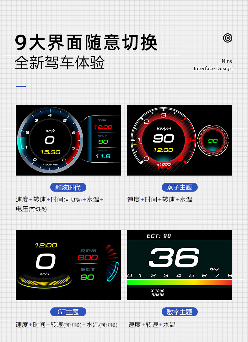 车载hud抬头显示器