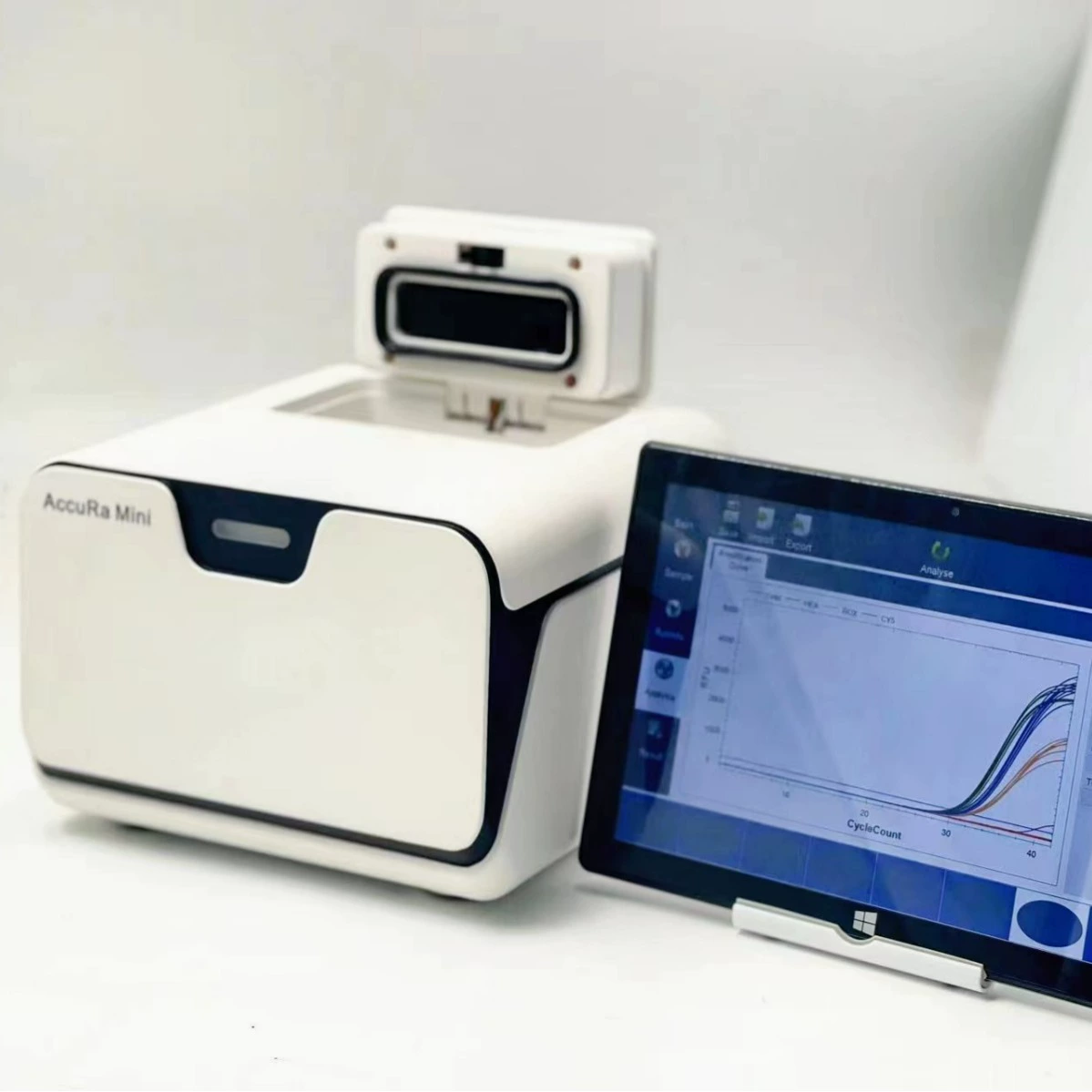 Болезни свиней Болезни птицы Болезни травоядных Обнаружение животных болезней Квантиitative флуоресцентный ПЦР-инструмент в реальном времени Прямые продажи с завода
