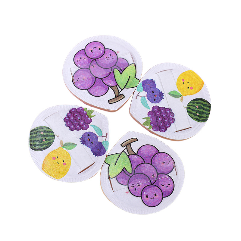 Fábrica de frutas personalizadas malvavisco soplo de polvo seco y húmedo gotas de agua súper suaves de doble uso esponja de maquillaje cojín de aire herramientas de belleza