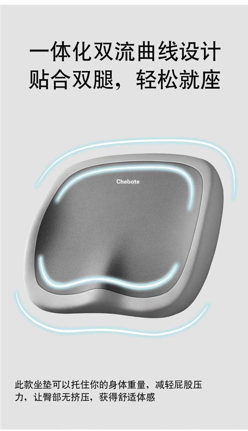 Car Seat Cushion Lumbar Support Set Memory Foam Office Seat Cushion Lumbar Support for Long Driving Comfort and Not Tiring Lumbar Support Cushion