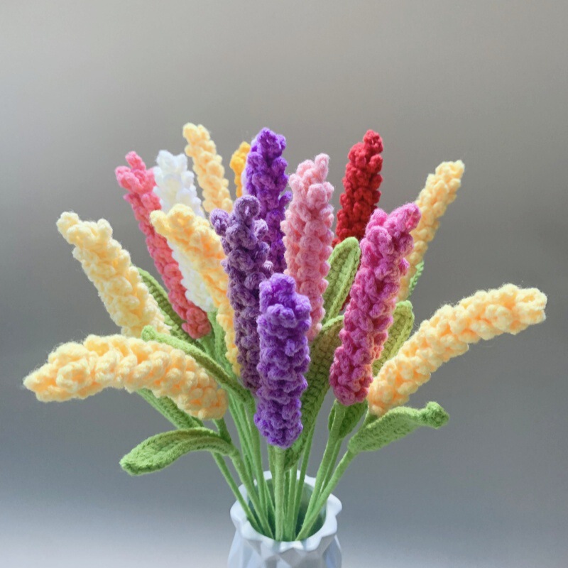 Spring Festival New Year's Eve Flowers, Rice Ears, Wheat Ears, Grain Ears, and Foxtail Grass Are Used for Floral Design, Florists' Diy, Artificial Flower Wholesale