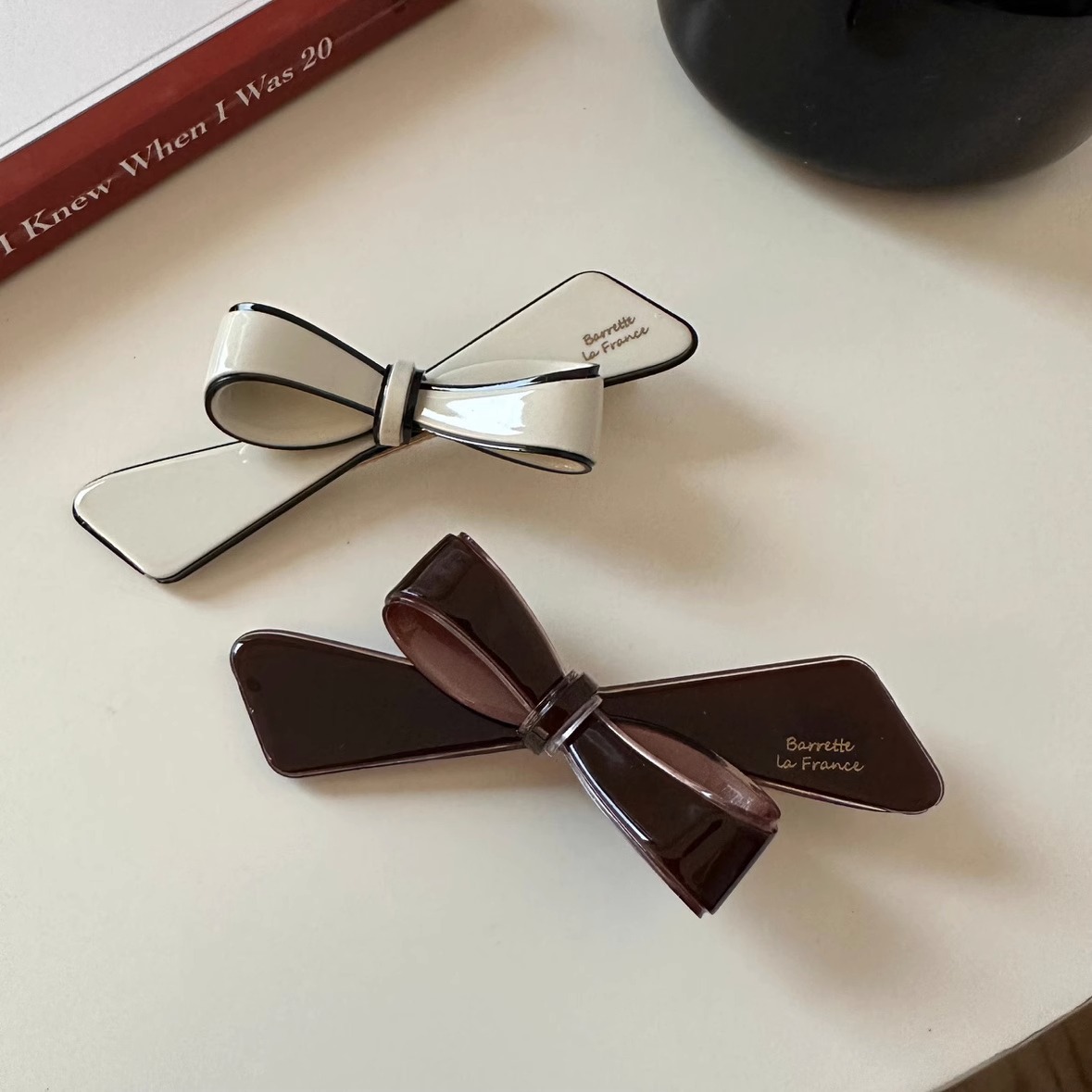 Women's Sweet Bow Knot Arylic Hair Clip display picture 1