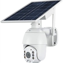 4G户外防水家用太阳能监控摄像头 Solar Camera