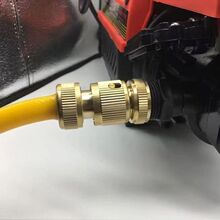 家用洗车机快接进水口内丝奶嘴接头高压出水口快速全铜接头