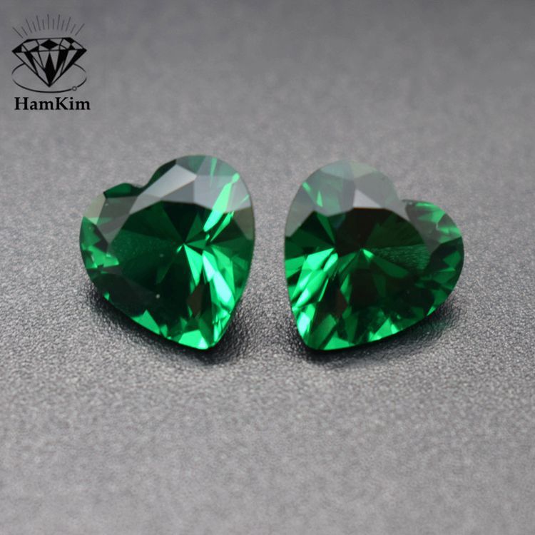 心形 绿纳米宝石