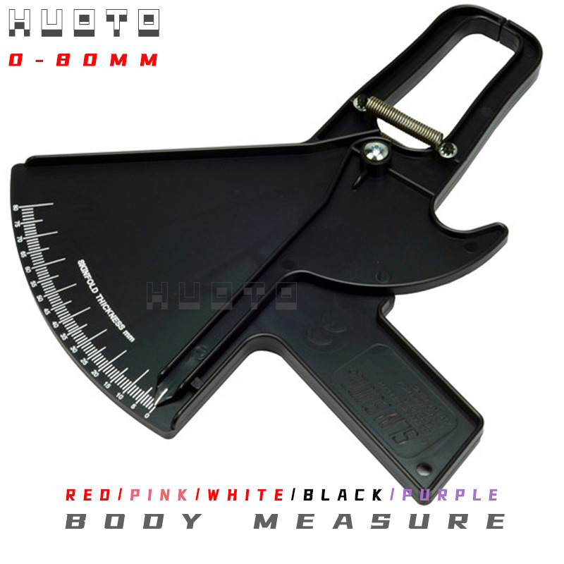 Sector-shaped fat ruler black