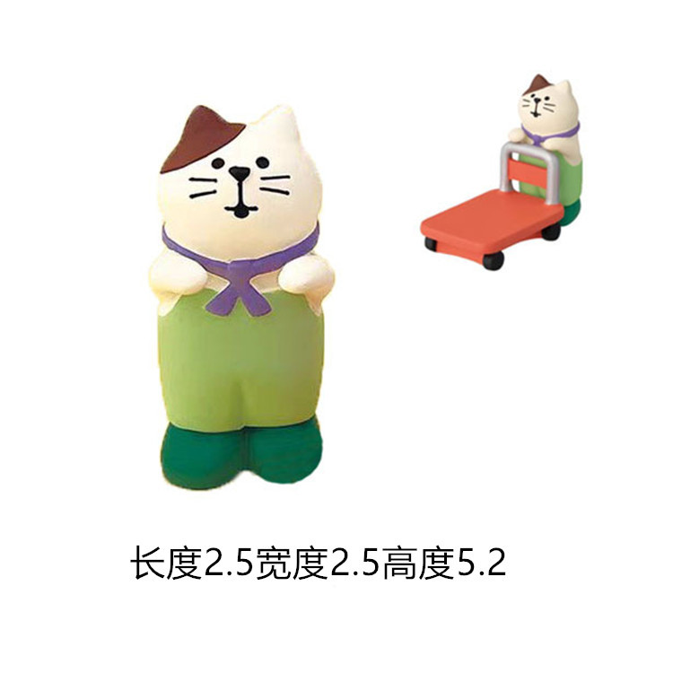 日本式猫食游DIY2025zakka春日花園潮游装飾撮影道具ミニチュア樹脂小置物