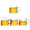Manufacturer supply can be fixed -thermal and transparent glass cup soaked tea cup fruit cup thickened belt to put cup kung fu tea set